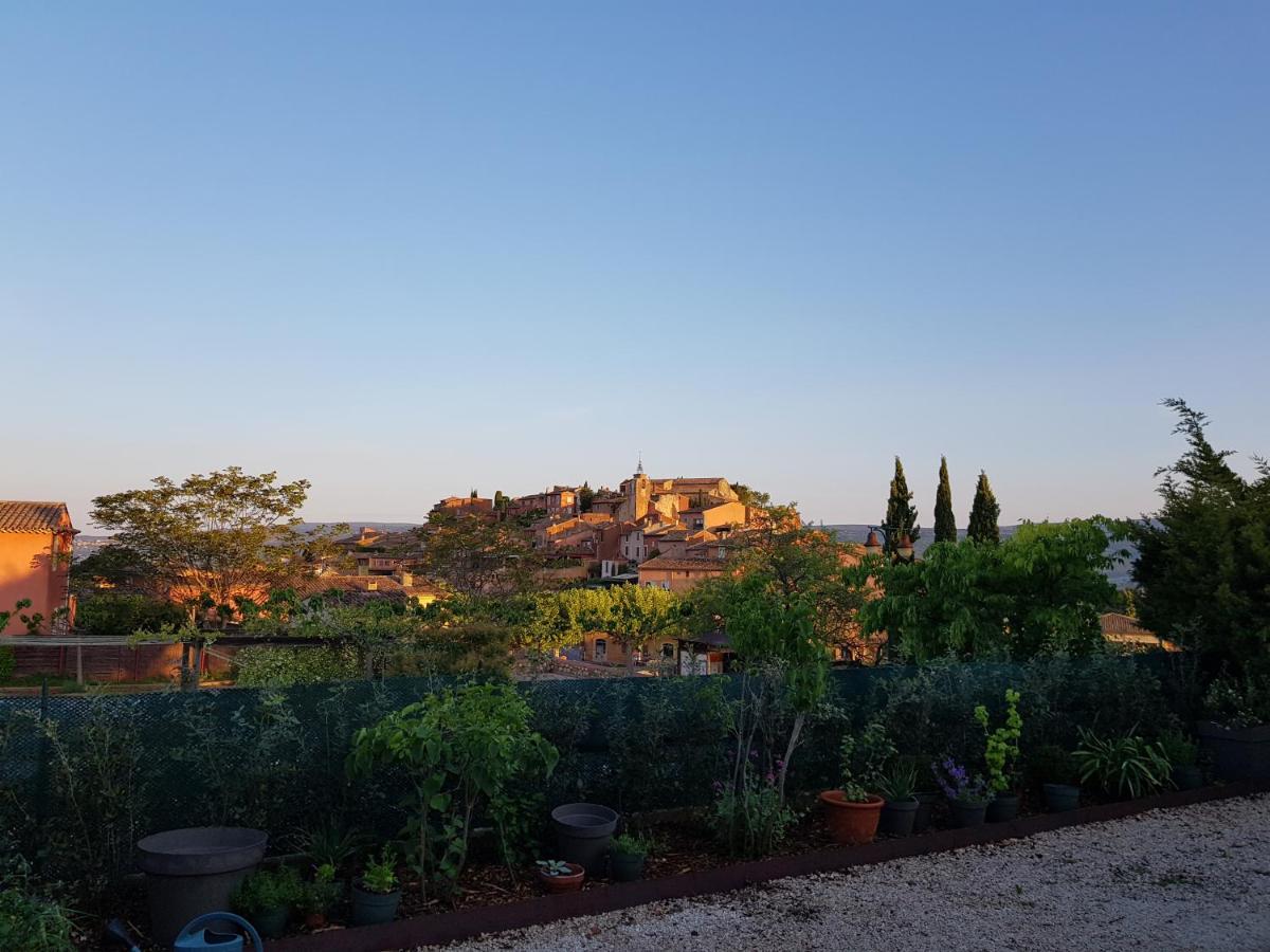 Chambre Du Sentier Des Ocres Roussillon en Isere Esterno foto